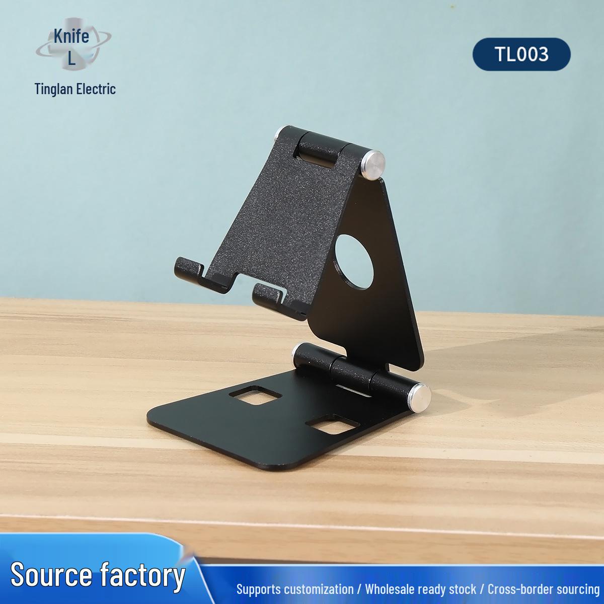 

Portable Folding Aluminum Phone Stand for Streaming and Viewing Folding серебряный
