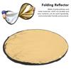   5 in 1 Light Reflectors with Translucent Silver Gold White and Black Collapsible Multi Portable Reflector for Photography