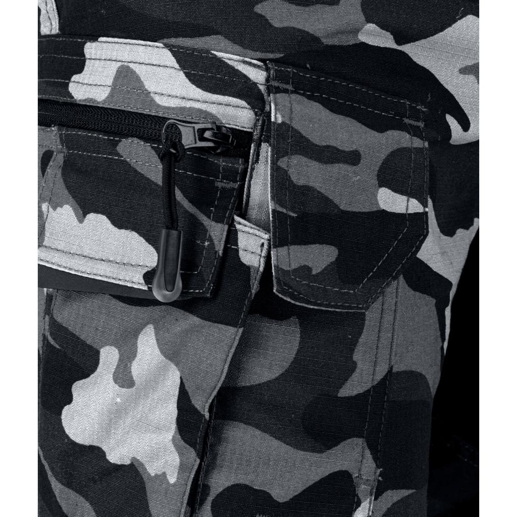 Gray Camouflage Combat Trousers with Reinforcements, "", Ce, Lahti
