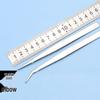 Sewing Tools Set: Stainless Steel Straight & Curved Tweezers, Repair Pliers, Needle Threader, Thickened Tailor's Clip