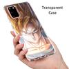 Dragonball Z Saiyajin Transparente Silikonhülle für Samsung Galaxy S22 Pro S21 S20 FE Ultra S10 S10E Lite S9 Plus Handyhülle