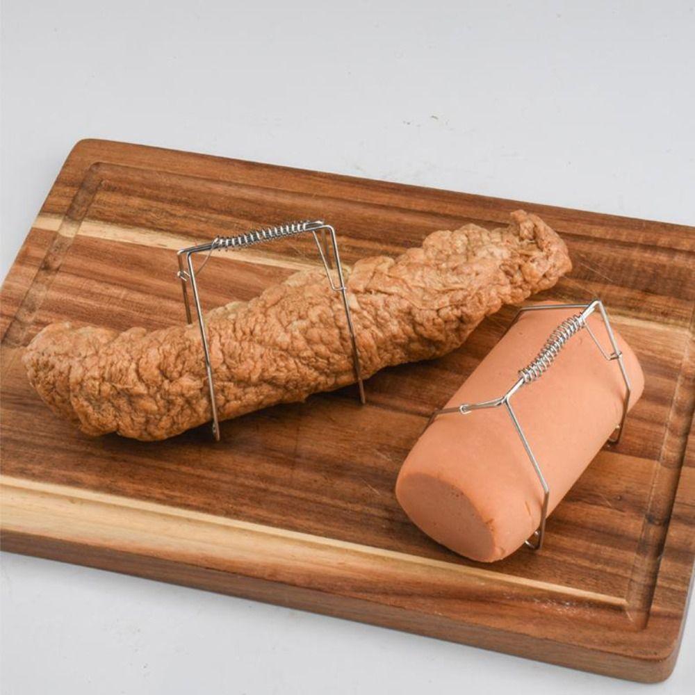 10 Pieces Spring Design Deep-Fry Assisting Tong Rust-proof Cabbage Tong Rotisserie Clip  Steaming