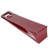 PU Resuable Leather Wine Tote Bag Champagne Beer Gift Bags Carrier(red)