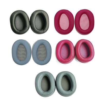 2 Stück Ohrpolster Ersatz Protecin Leder Ohrpolster Kissen Schwamm Ohrenschützer für MDR-100A MDR-100AAP MDR-H600A