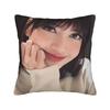 Kpop Style Cool Girl Lisa Pillow Case Vintage Pillow Cover Comfy Pillowcases For Living Room Sofa