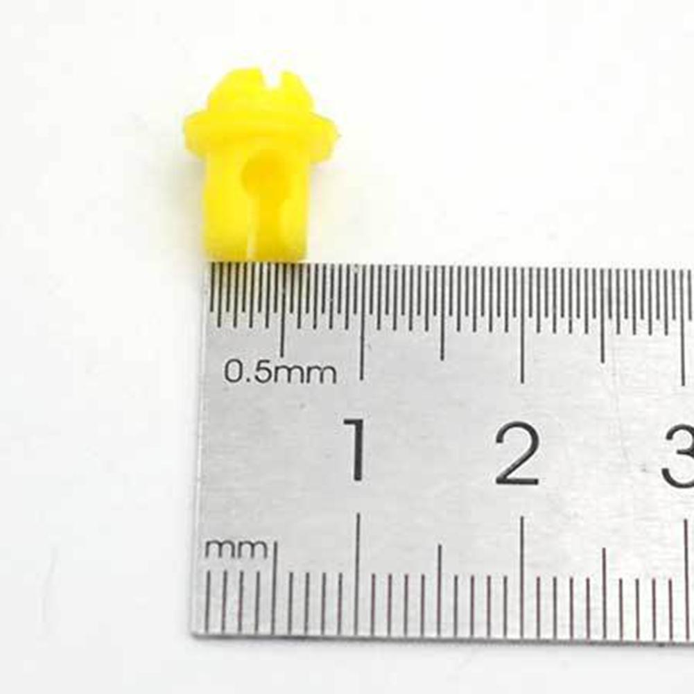 Clips Interior Door Clips 12MM*6.7MM 51217404345 Car Truck Parts Clamp Plastic Yellow Durable For BMW Interior