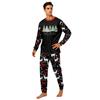Set Pigiama Natalizio Stampato Coordinato per Famiglia: Maglia a Manica Lunga e Pantaloni per Donna e Bambini