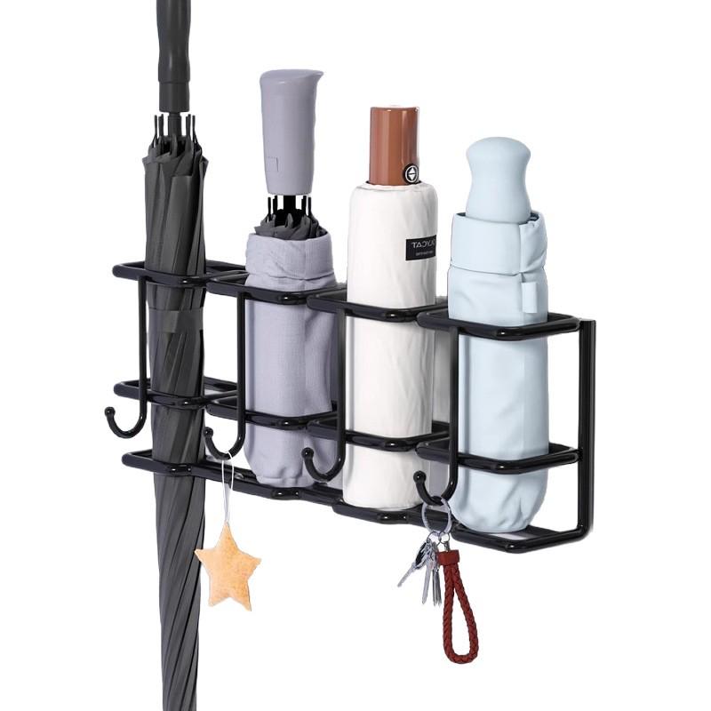 Newcomer Exclusive: Wall-Mounted Umbrella Storage & Hanging Rack for Entryway