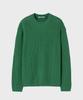 Non Blank Boucle Round Knit_Green