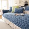 Plush Sofa Cushion French Style Sofa Cover Non-Slip Seat Cushions Cover Cloth Backrest Towel Autumn and Winter