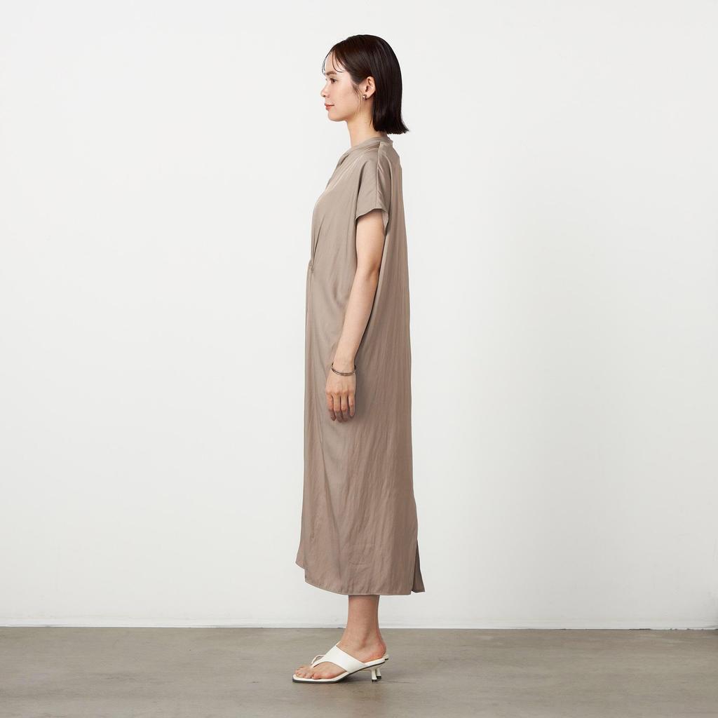 Ca Loose and Flowy Dress Beige F [Comme Ism] 12-31OO01-206
