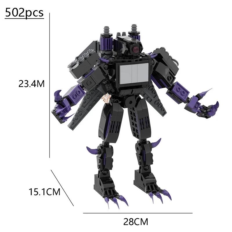 2023 Skibidi Toilet Man VS Monitor Blocchi da Costruzione Camerman Titan Speakerman Giocattolo Fai da Te Set di Figure Speakerman per Bambini Regalo