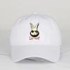 “Late Hare” Cute Bunny Baseball Cap Playful Retro Style Perfect For Daily Commutes & Outdoor Walks Animal Lovers & Holiday Gifts
