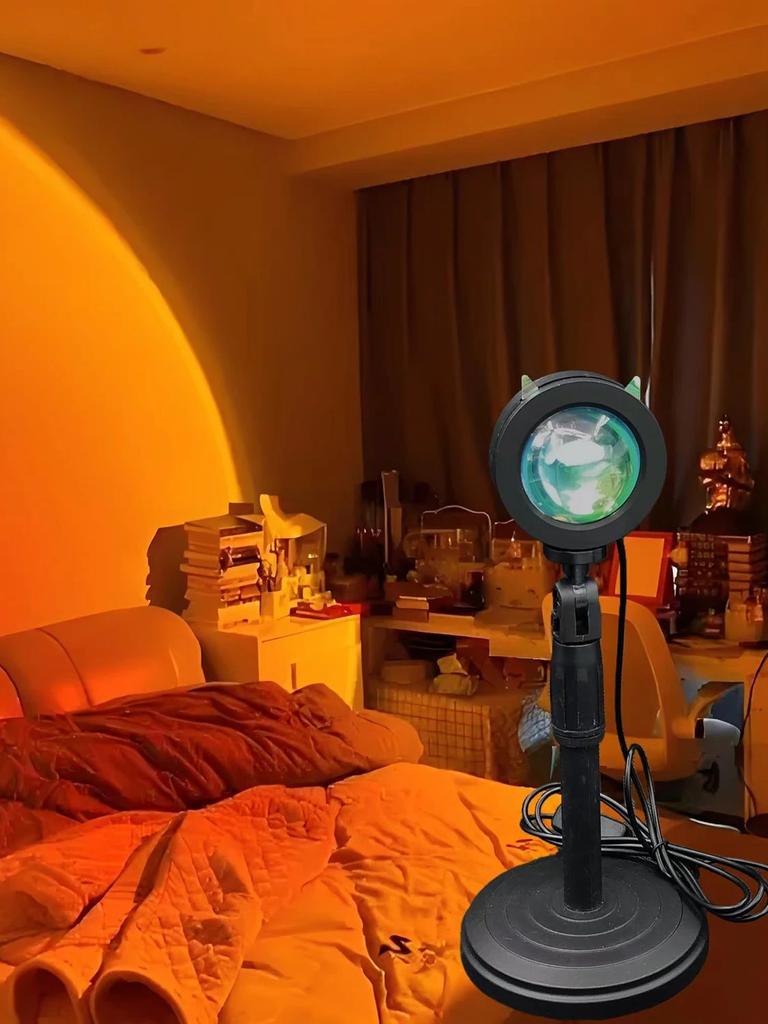 Fill-up photo Sunset lamp Sunset lamp live universal atmosphere lamp creative projection dusk rainbow afterglow.