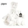 Spooky Home Holiday Accents Halloween Ghost with Lantern & Walking Cat Resin Figurine, Elegant Indoor Outdoor Decor for Fireplace Mantel Entryway,