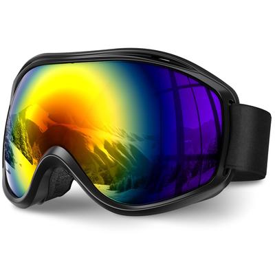 Lihai Σκι Χιόνι Snowboard Χωρίς Πλαίσιο Αθλητικά OTG Ευρύ Πεδίο Ευρύ Πεδίο Αφαιρούμενα Διπλά Σφαιρικά Γυαλιά UV Κράνος Μείωση Κρούσης Μάτι Κατάλληλο