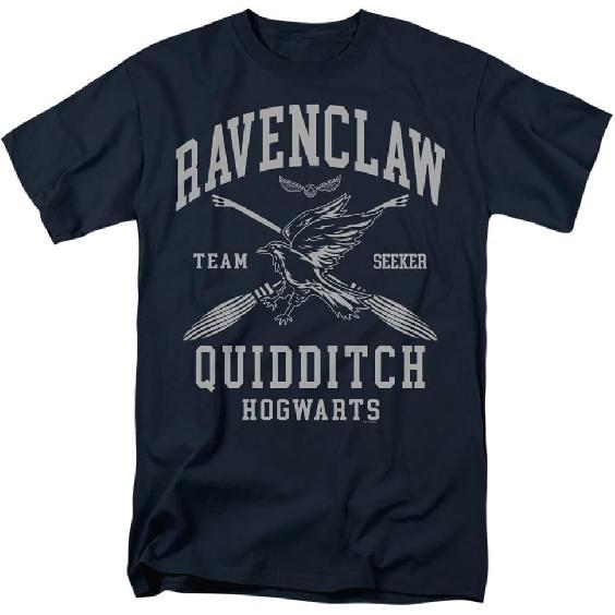 Harry Potter Hogwarts Häuser Quidditch Team Unisex Erwachsenen T-Shirt