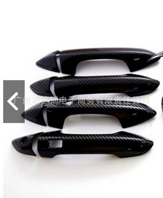Proton X50 RHD Carbon Fiber Door Handle Bowl Cover Sticker