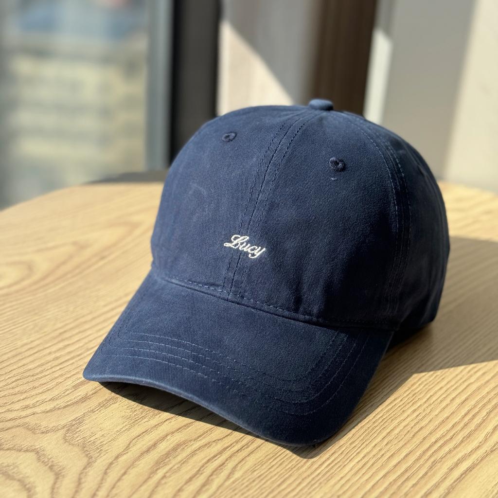 Korean-style small letter embroidered soft-top hat for women2026New baseball cap for men, makes the face look smaller, casual and versatile