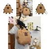 Youth Fashion Cartoon Pattern Backpack With Wearresistant Fabric For Children