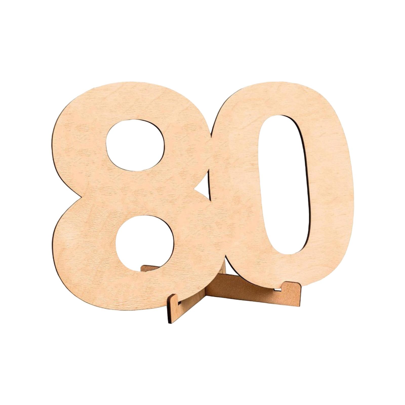 

Unfinished Wooden Letters - DIY Home Wall Decor Set For Rustic And Personalized Interiors One Size