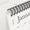 Cabbrix Small Desk Calendar 2026, Standing Flip Desktop Calendar Covering January 2026 to December 2026, 8" x 6" Aesthetic Monthly Stand Up Calendar
