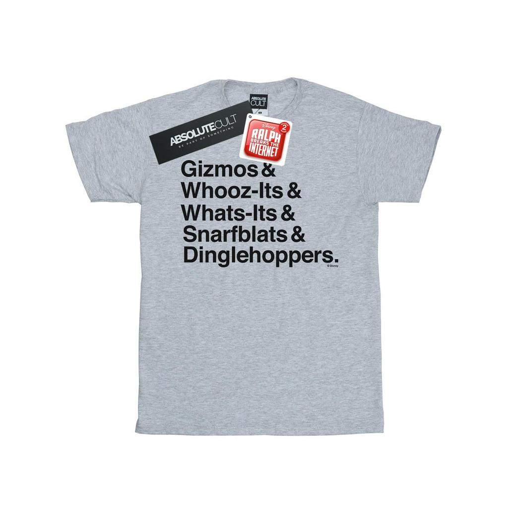 Disney Womens/Ladies Wreck It Ralph Ariel´s Shirt Cotton Boyfriend T-Shirt