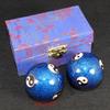 2pcs Chinese Baoding Balls Chinese Medicine Balls Metal Meditation Balls Health Balls with Chimes for Hand Relief