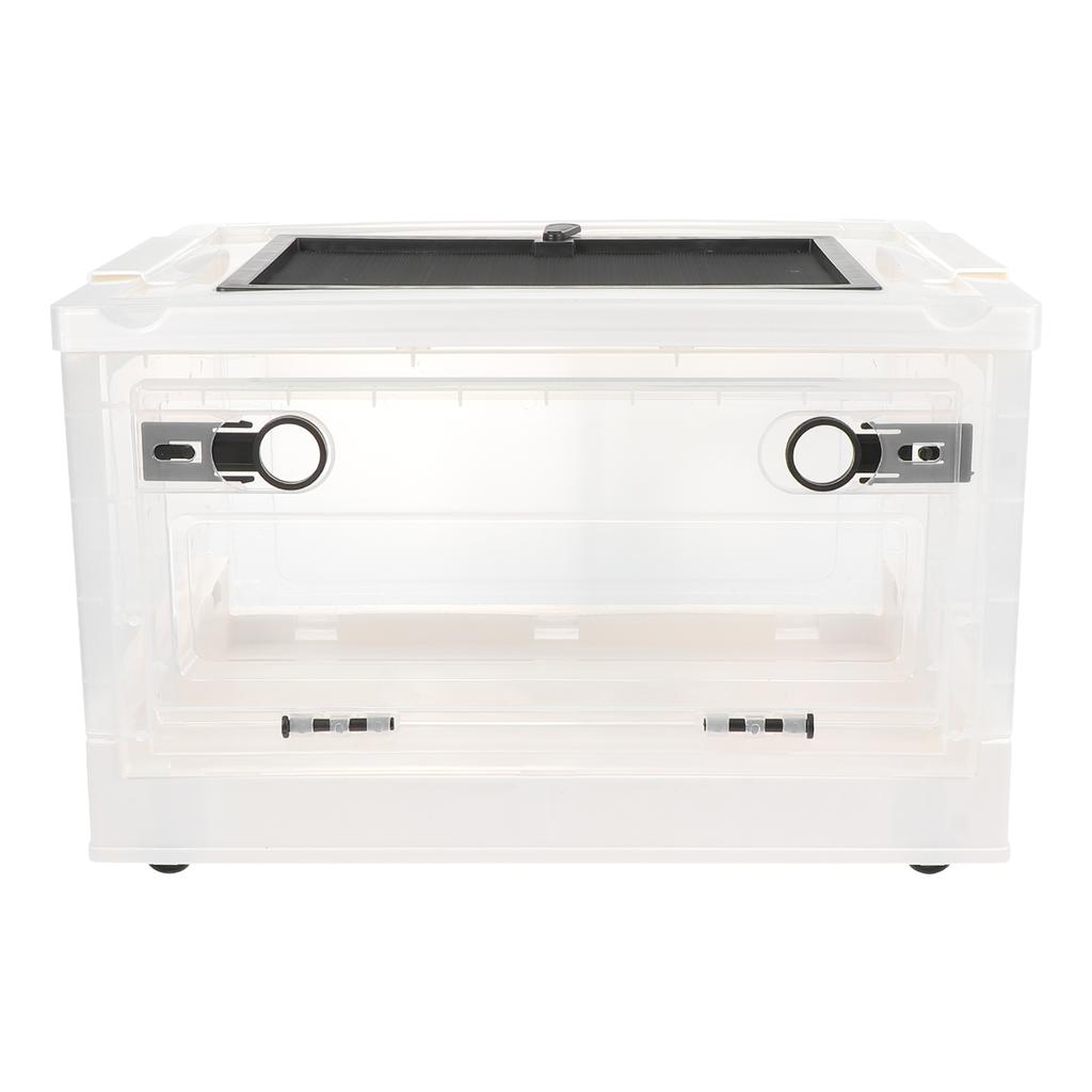 Plastic Hamster Cage Insulated Pet Terrarium Breathable Design Durable Foldable Storage Easy Feeding Houses Lightweight Compact