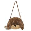 Cute Plush Puppy Oblique Span Bag Ins New Girl Heart Doll Bag Large Capacity Mobile Phone Storage Bag