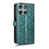 For Motorola Moto G56 5G Wallet Case Dot Pattern Imprint PU Leather Phone Cover with Wrist Strap