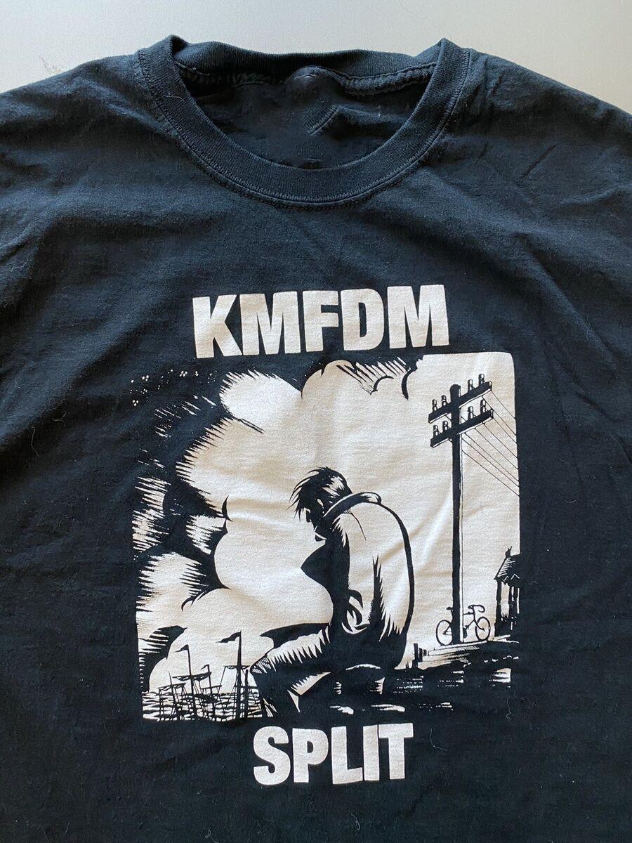 KMFDM Band Gift For Fans Black T-shirt Cotton Full Size FM13 L
