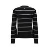 ANEW GOLF Women Stripe Round Sweater_Bk