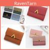 Fashionable Korean-style Women's Wallet With Metal Elements, 2 Folds And Convenient Cover-opening Design
