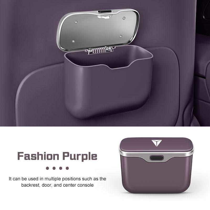 

for Changan Deepal S07 S7 L07 SL03 S05 G318 2026 2026 Car trash can Waterproof storage box Door Hanging Garbage Bin Accessories