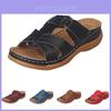 Women Adjustable Open Toe Sandals With Comfortable Wedge Heel For Casual Summer Beach Wear