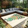 Stylish Abstract Area Rug Modern Geometric Floor Mat Bohemian Home Decor Non-Slip Living Room Carpet Unique Patterned Rug Contem