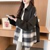 Coat Oversize Women Cotton Winter Thickened Casual Double Layer Windbreaker Jacket
