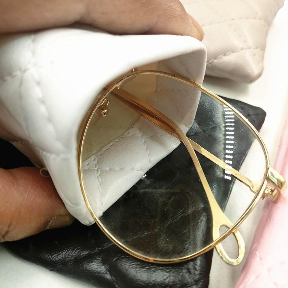 Single/Double-layer Sunglasses Storage Bag Sunglasses Case for Travel Eyewear Accessories