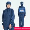 Dustproof Clean Suit with Card Slot and Back Strap