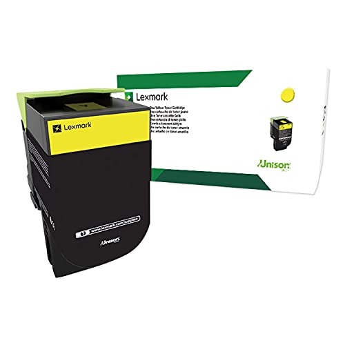 

Lexmark 80C0XYG OEM Toner Cartridge (Yellow) in Retail Packaging LEX80C0XYG