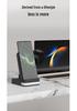 New Foldable Wireless Charger: Compatible with Huawei, Apple, Samsung Phones, Watches & Earphones, Hot-Selling 3-in-1 Device