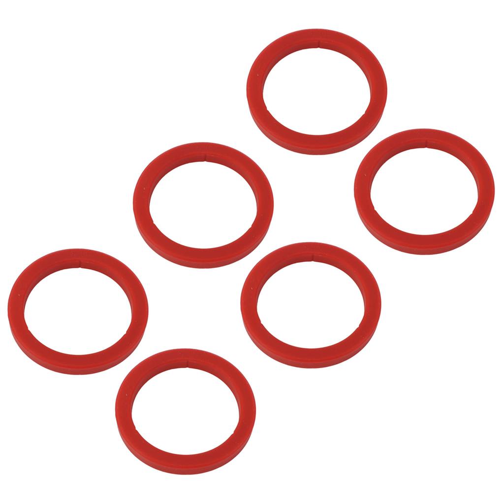 6pcs Grouphead Gasket Replacement for Gaggia E61 Coffee Machine 8.0mm Thick Silicone Brew Group Head Gasket