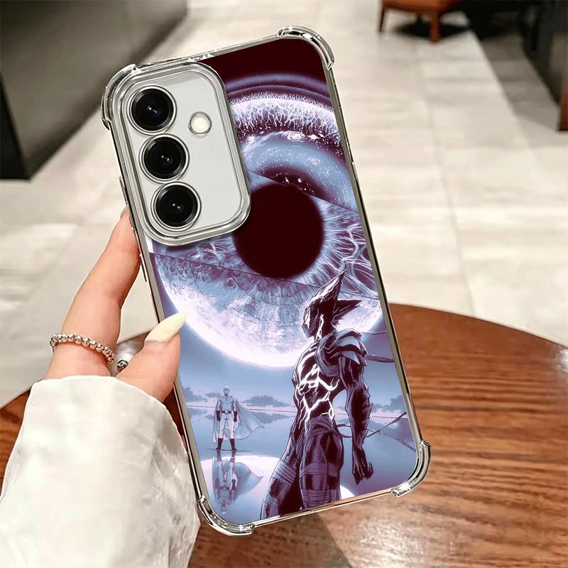 One P-Punch-Mans Garou Soft Phone Case For Samsung A17 A27 A07 A37 A57 A16 A56 A15 A55 A14 A54 A13 A53 A26 A36 A25 A35 A24 A34 A