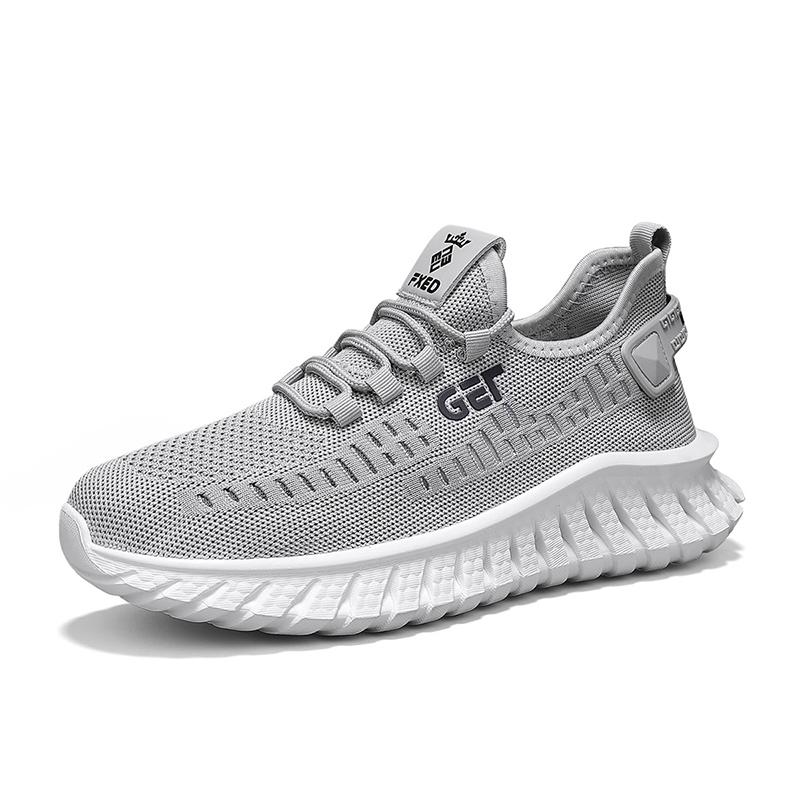 

New Style Breathable Mesh Shoes Casual Shoes Trendy Shoes and Sports Shoes 39-44 39 серый