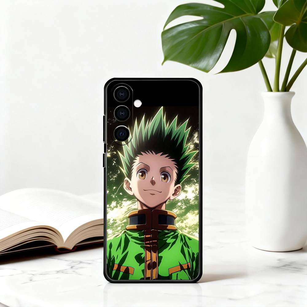 

H-Hunter G-Gon F-Freecss H-Hunter-GF Phone Case For Samsung Galaxy A73,A72,A71,A70,A53,A52,A51,Soft Silicone Black Cover Samsung a22 5g