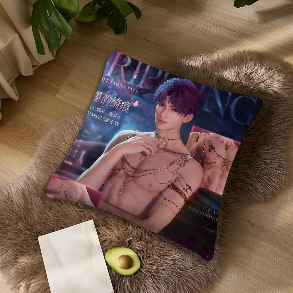cushion cover Pillowcase DoubleSided Game and Printing Sofa Cushion hot Bedroom Bedside Love spring new Deepspace PillowCover