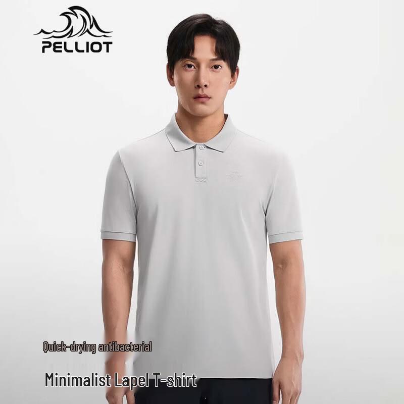 Pelliot Men s Quick-Dry Hiking Polo T-Shirt XL