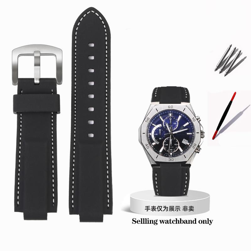 

Гумовий силіконовий ремінець для годинника Casio Edifice EFB-680 ECB10YD Ремінець для чоловічого годинника Ocean Heart EFB680 Випуклий 12 мм 14 мм ремінець 14mm