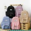 Cute Backpack Female Junior High School Student Backpack Primary School, High School, College Travel Backpack Large Capacity Multi Piece Set Bag
